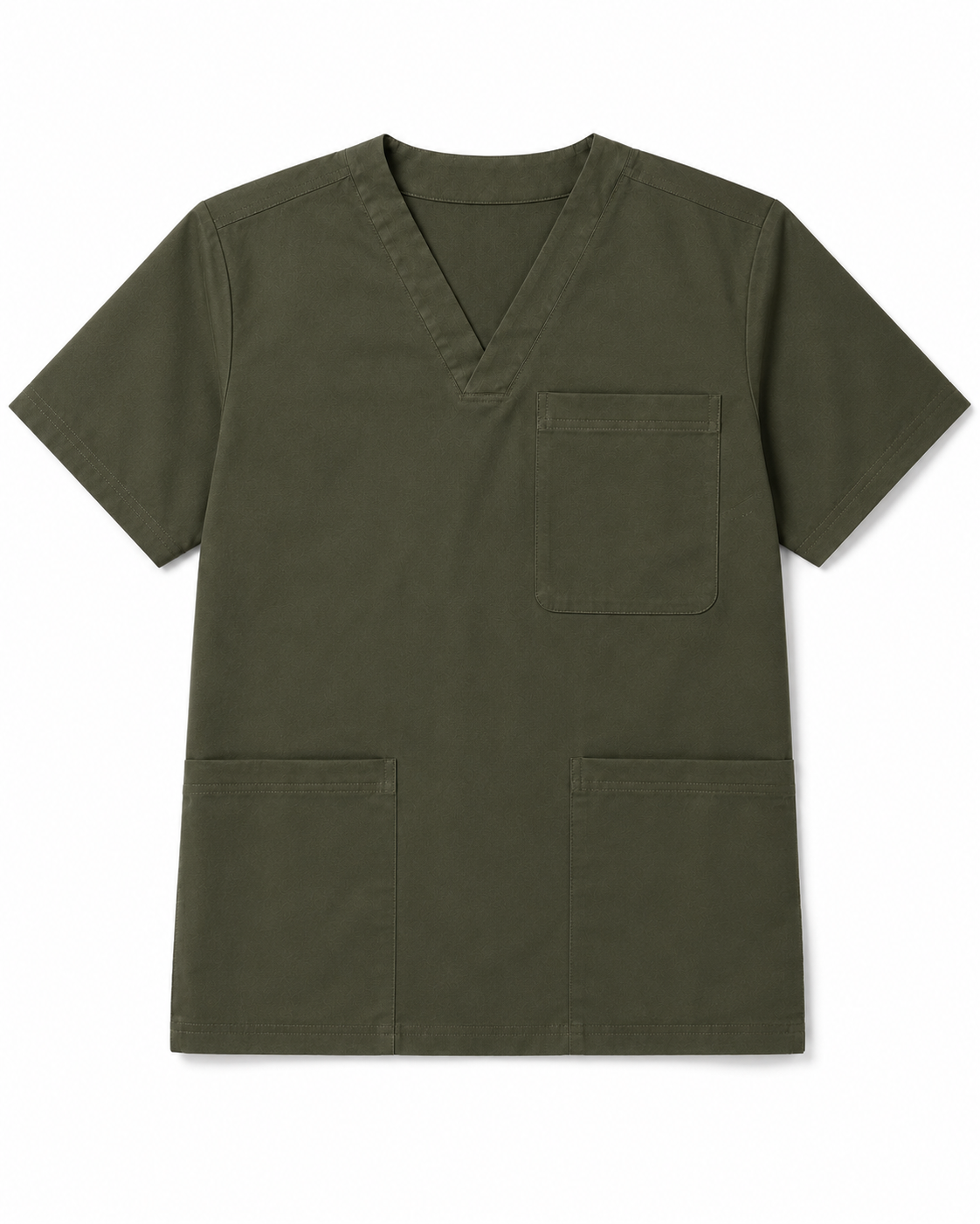 Uniforme antifluido verde militar - masculino
